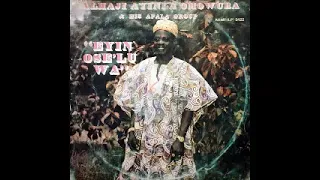 Alhaji Ayinla Omowura & His Apala Group – Eyin Ose'Lu Wa 80's NIGERIAN Apala Yoruba Fuji Music ALBUM