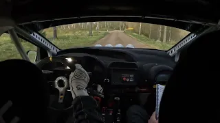 Rally Nyköping 2024 SS1 Erik Brodin Honda Civic Type-R R3 Haveri