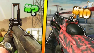 Top 20 WORST GUNS EVER in Call of Duty | Ghosts619
