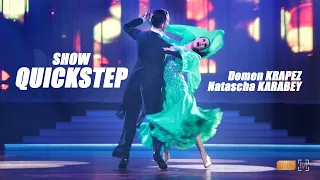 Domen Krapez - Natascha Karabey, GER | 2021 Welttanz-Gala Baden-Baden | Show Quickstep