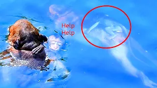 Oh No.!! Please Help Help.. Cute Baby On The Water.. Why Mom Do This She Don't See The Little Baby