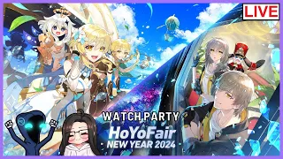 🔴 HoYoFair 2024 New Year Genshin Impact & Honkai: Star Rail Fan Art Special Program! | Reaction