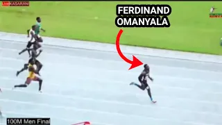 100m Men Final||Ferdinand Omanyala destroys the field||AK National Championships 2022