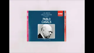 J.S.Bach - Cello Suite No.4 　Pablo Casals