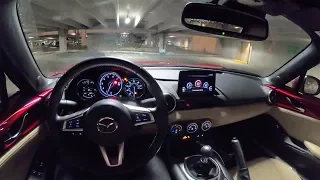 2019 Mazda MX-5 Miata GT-S Night Drive - POV Final Impressions