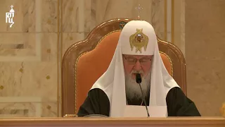 Святейший Патриарх огласил статистические данные о жизни Русской Православной Церкви