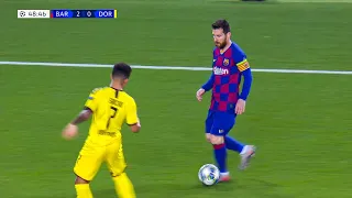 Lionel Messi vs Dortmund (Home) UCL 19-20 HD 1080i