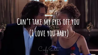 Frank Sinatra - Can’t take my eyes off you (I love you baby) [traducida/sub. español]