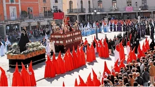 Procesión de las Velas y Resucitado,Peñaranda de Bracamonte 2017