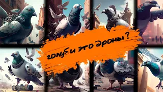 голуби это дроны ? / pigeons are drones ?