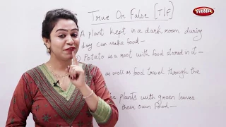 CBSE Class 3 Science : Parts of Plants  | True or False | Science Activities For Kids