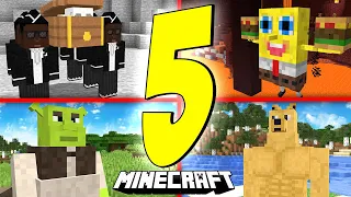 5 MAKSYMALNIE PORĄBANYCH MODÓW W HISTORII MINECRAFT!