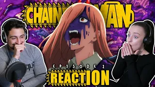 Chainsaw Man Episode 2 REACTION! | "Arrival In Tokyo"