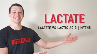 Lactate vs. Lactic Acid Explained | Muscle Physiology