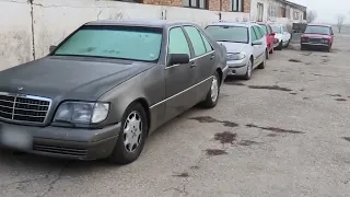 MERCEDES S350 - W140 COLD START!!!