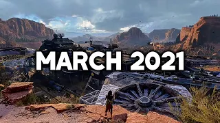 TOP 10 NEW Upcoming Games of March 2021 | PC,PS5,XBOX SERIES X (4K 60FPS)