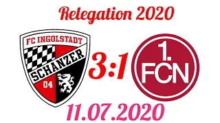Zusammenfassung Rückspiel Relegation  FCI 3:1 1.FCN