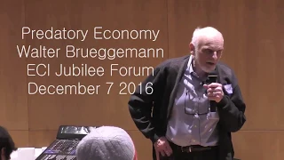Walter Brueggemann: Pharaoh’s Economy Today