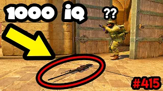 1000 IQ DUST 2 BAIT! - CS:GO BEST ODDSHOTS #415