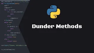 Learn Complete Python - # Day 34 - Dunder Methods In Python | OOP in Python