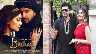Karan Kundra And Divya Agarwal FIRST Reaction On New Song BECHARI Sung By Afsana Khan