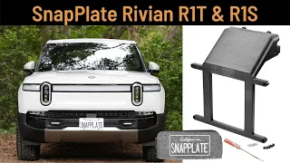 Introducing SnapPlate for Rivian R1T & R1S