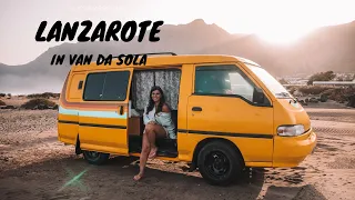 Lanzarote in van da sola: la mia avventura