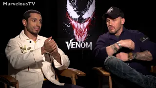 EXCLUSIVE! Tom Hardy & Riz Ahmed  "VENOM"