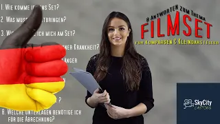 8 Antworten zum Filmset für Komparsen & Kleindarsteller