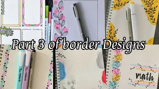 Part 3 of border Designs | The Design Creations