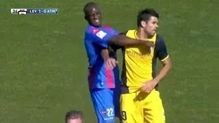 *ORIGINAL* Sissoko vs Diego Costa (Laurel & Hardy Edition) (Levante 2-0 Atletico Madrid)