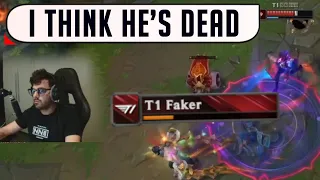 Agurin Witnesses T1 Faker Doing His Magic! - Best of LoL Stream Highlights (Translated)