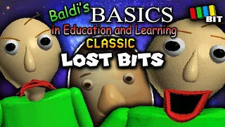 Baldi's Basics Classic LOST BITS (ft. The Developer!) | Unused Content [TetraBitGaming]