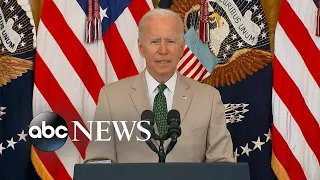 Biden touts jobs report numbers, but says there is more work left to be done