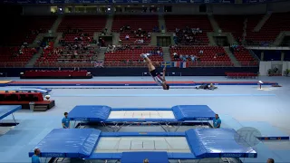 SHOSTAK Aliaksei (USA) - 2017 Trampoline Worlds, Sofia (BUL) - Qualification Trampoline Routine 2