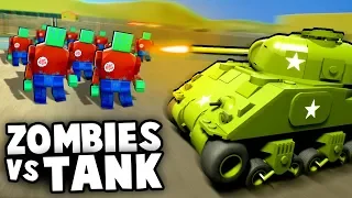 Epic LEGO TANKS vs Zombie Invasion Horde! NEW UPDATE (Brick Rigs Gameplay)