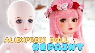 BJD hobby on a budget: Transforming a 60cm doll from Aliexpress
