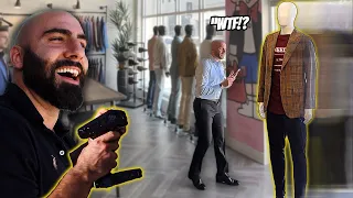 RC Mannequin Prank in a Suit Shop!