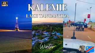 Exploring Kalemie, DRC. Tanganyika Lake | 4K ULTRA HD Video by Drone