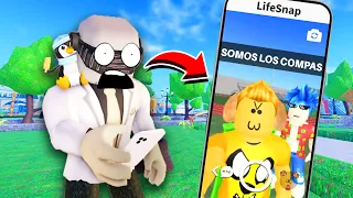 ¡ENCONTRÉ A LOS COMPAS FALSOS EN SNAPCHAT ROBLOX! 😰 LifeTogether