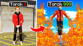 I Became The HUMAN TORCH In GTA 5!