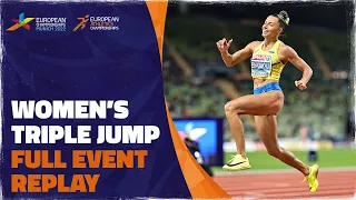 Women's Triple Jump Final | Munich 2022 | Maryna Bekh-Romanchuk