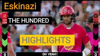 THE HUNDRED|| WELSH FIRE VS BARMINGHAM PHONIEX MATCH HIGHLIGHTS || STEVE ESKINAZI ||HARIS RAUF