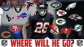 2019 NFL FREE AGENCY PREDICTIONS Tevin Coleman Jets Falcons Raiders Bucs Chiefs Eagles Ravens