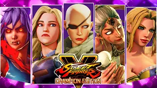 SFV - MIDNIGHT BLISS EditioN - All "RULE 63" Characters!