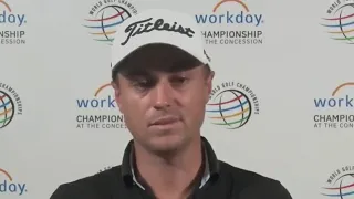Justin Thomas responds to Tiger Woods crash