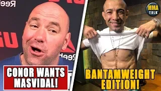 Conor McGregor CONFIRMS he wants to fight Masvidal, Jose Aldo shows off shocking weight loss