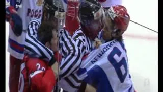 Hockey 15. 5. 2011 - Czech Republic vs Russia - Fight