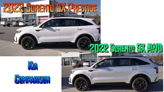 2022 Kia Sorento SX & SX Prestige Video Comparison