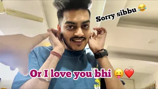 Rachit ne sorry 🤣or I love you dono bola ❤️😂|| Vlog || Sibbu Giri